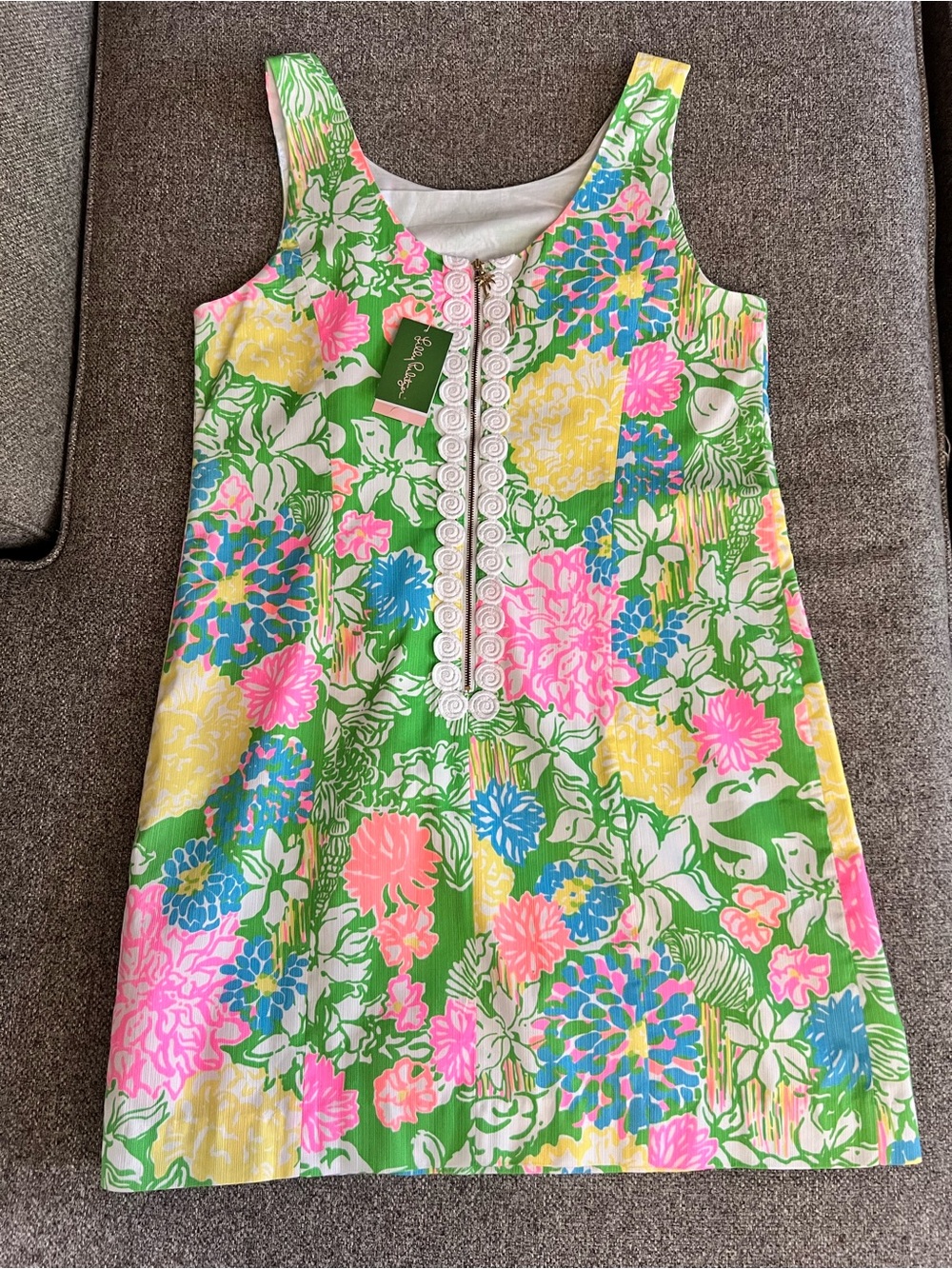 Lilly Pulitzer Cathy Shift Dress Size 12 - Picture 2 of 7